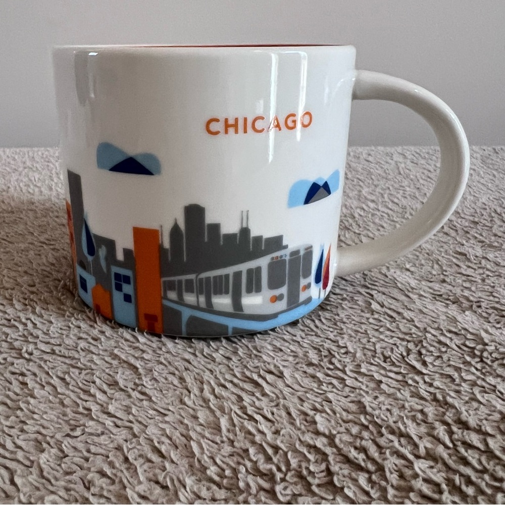 Starbucks "You Are Here" CHICAGO Mug YAH 14oz Display Only Collector Cup